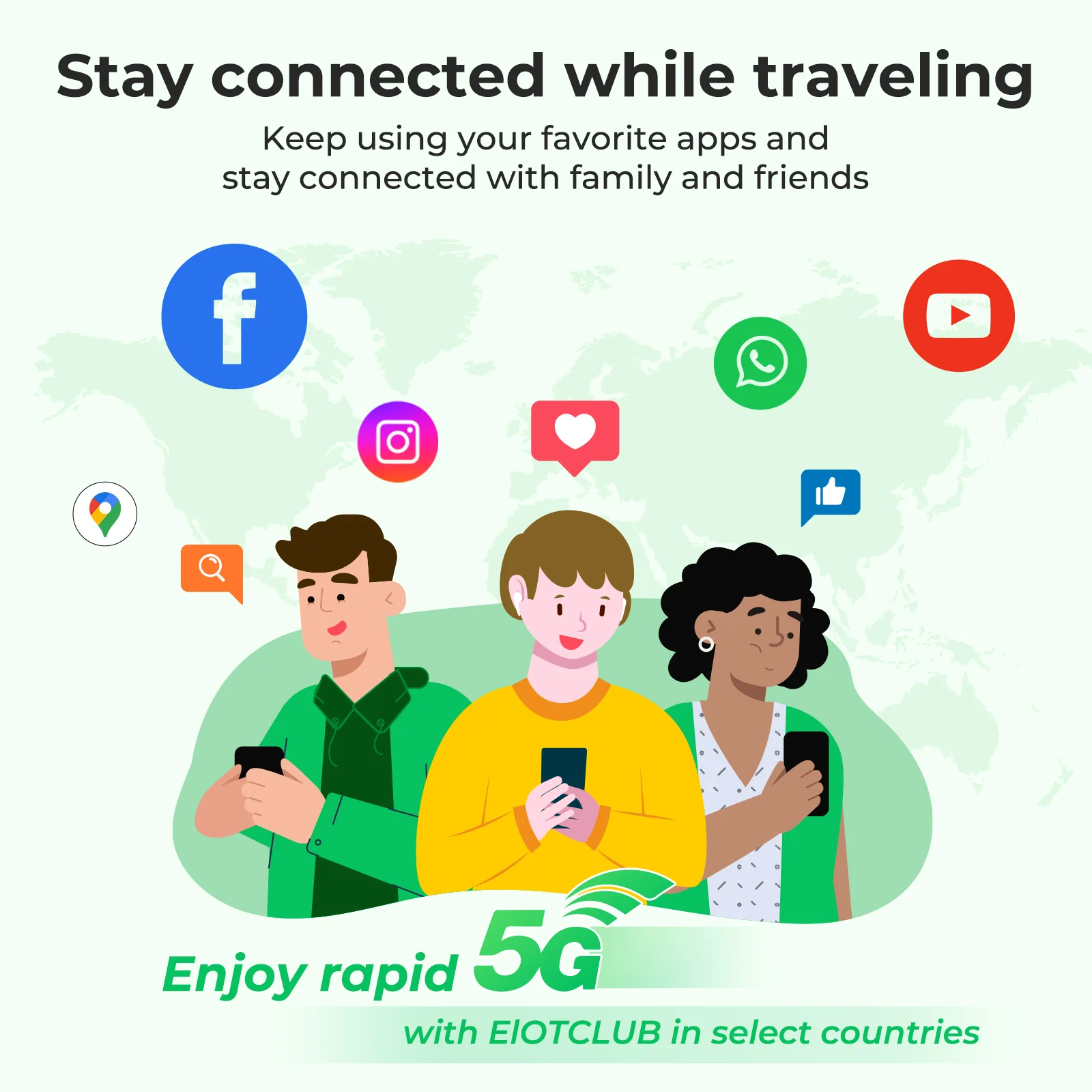 South Korea Travel eSIM - 4G/5G High-Speed Data, Hotspot, No Contract, Easy Activation - Image 3