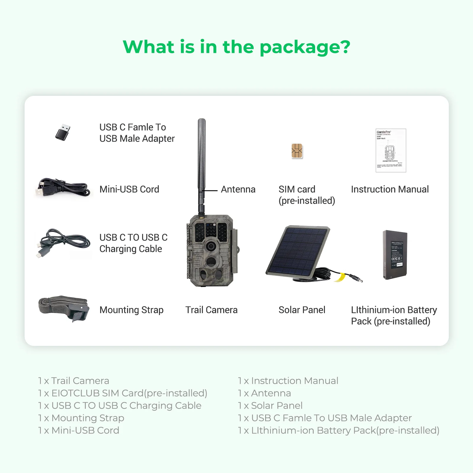 3-year unlimited IoT plan for $399, includes free GardePro Cellular Trail Camera - Image 8
