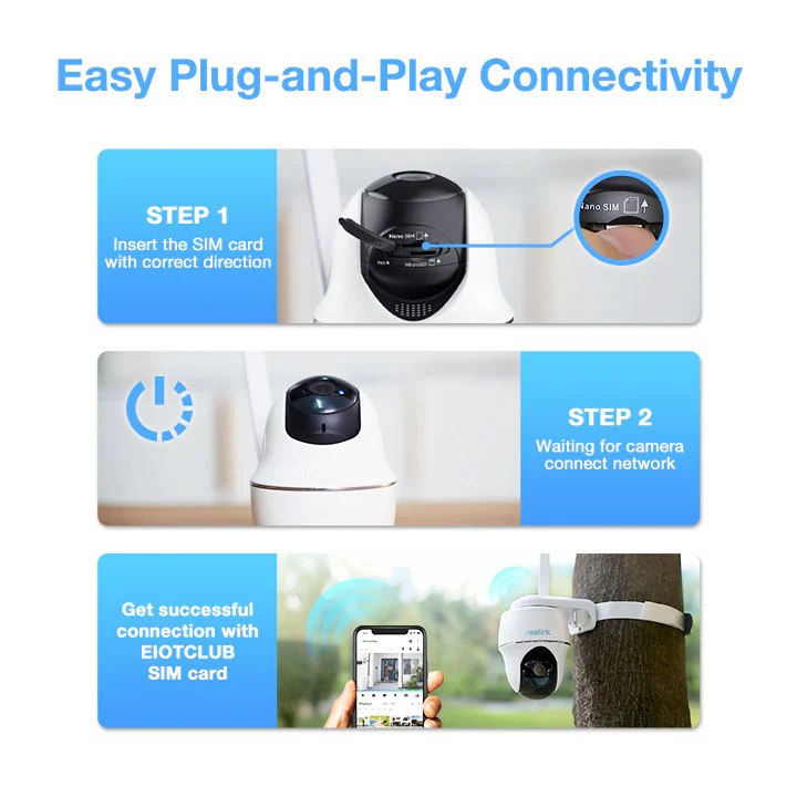 5G&4G SIM Card for Security Camera, Support AT&T, and T-Mobile Network - Image 5